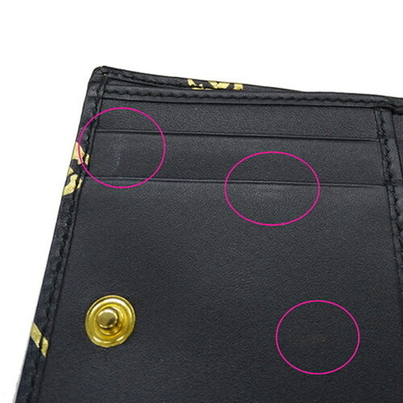 GUCCI Black Leather GG Marmont Wallet - Picture 14 of 16